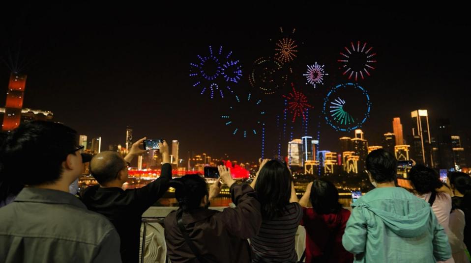 China Drone Light Show Price vs Fireworks Costs