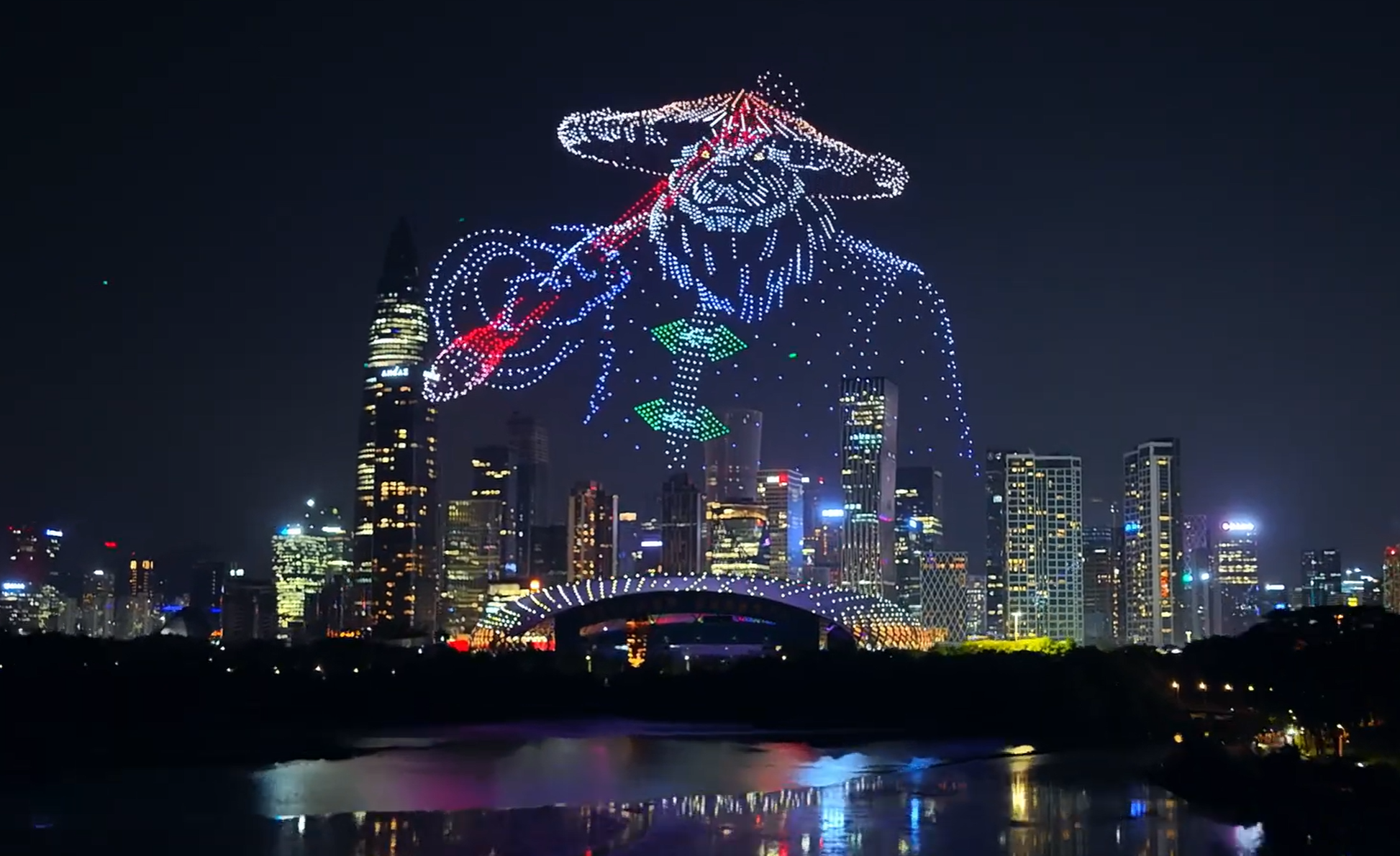 World of Warcraft China 20th Anniversary Drone Show