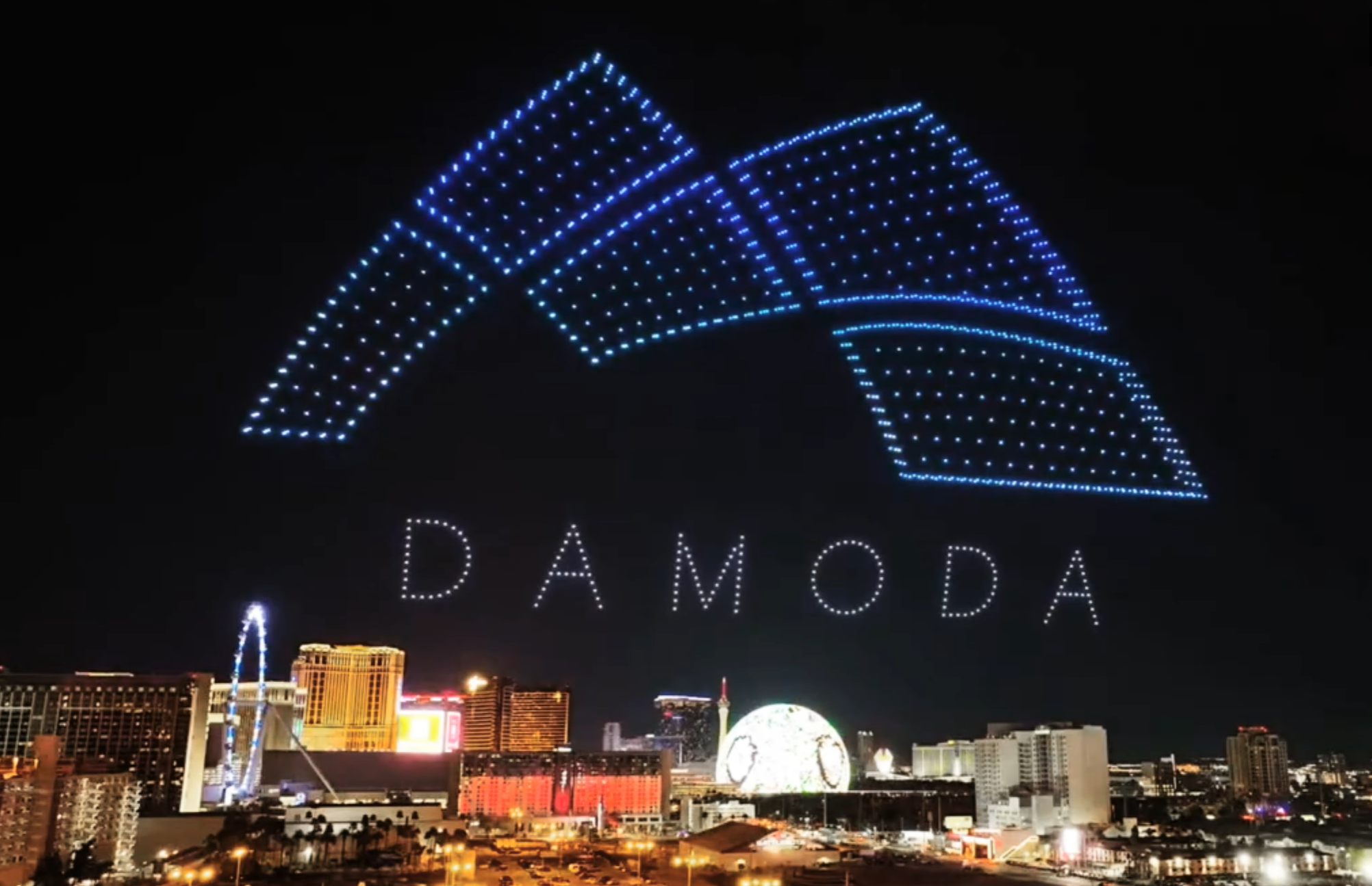 DAMODA Illuminates the CES Night Sky: China&rsquo;s New Model of Global Technology Communication